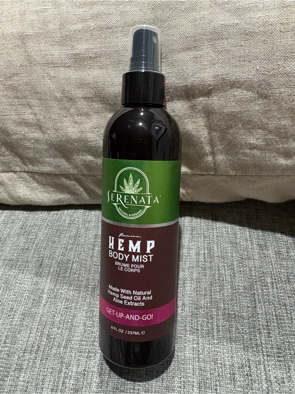 Get-Up-And-Go Hemp Body Mist — Get up and go scent